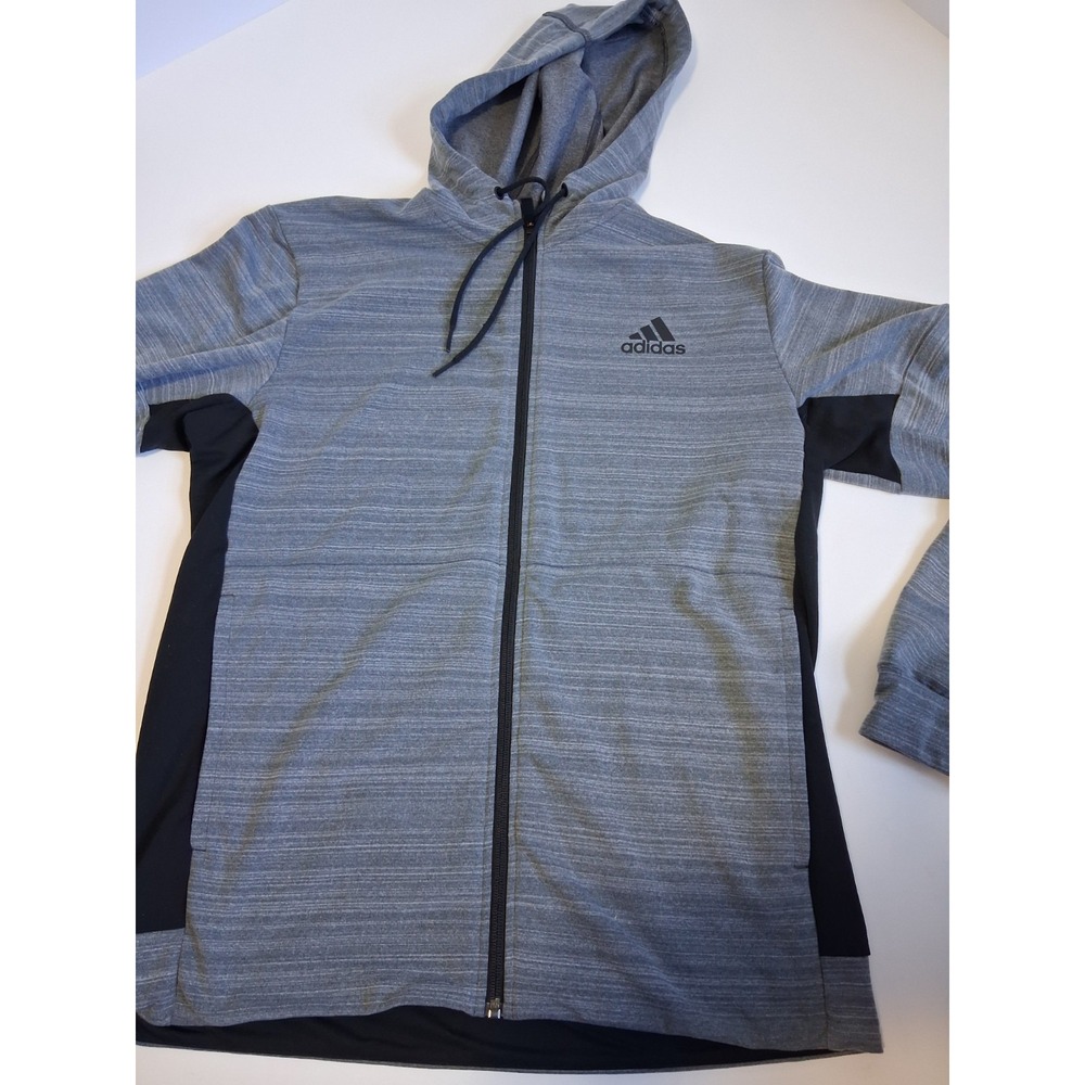 Adidas Jacket Men's Medium Long Sleeve gray